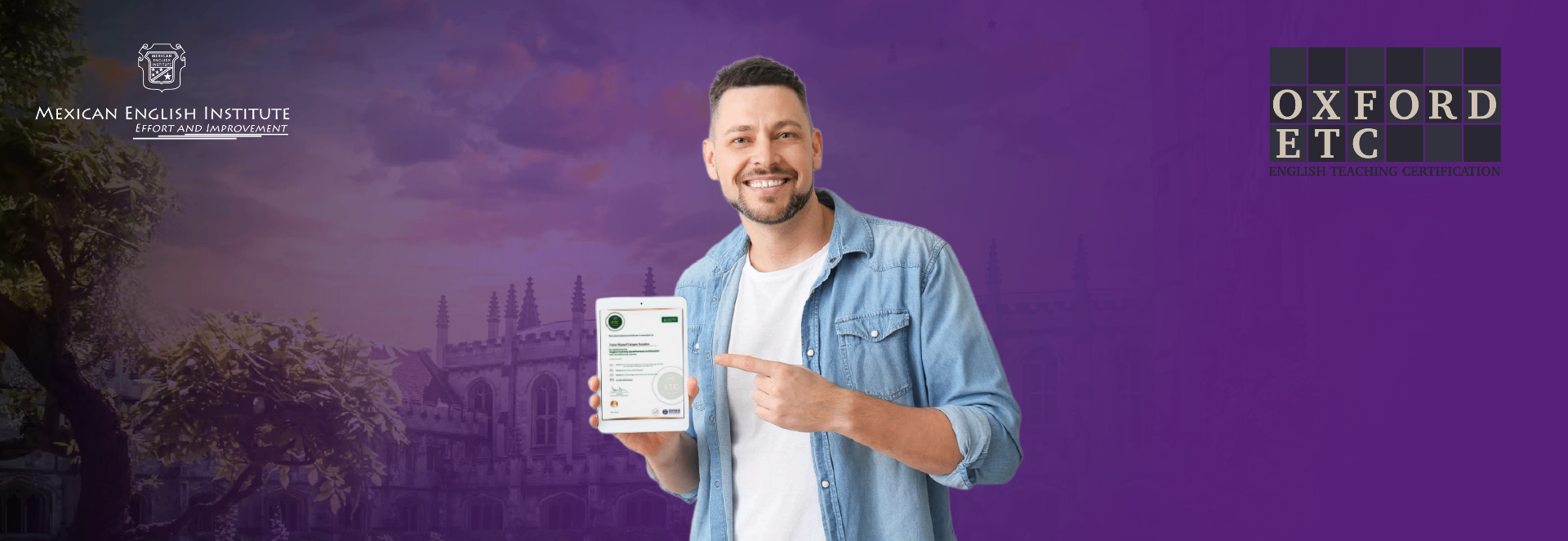 Docente certificado con The Oxford ETC